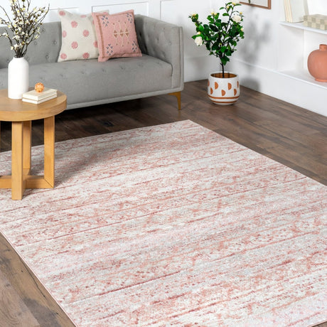 Nuloom Moroccan Hattie Nmo1365A Pink Rug.