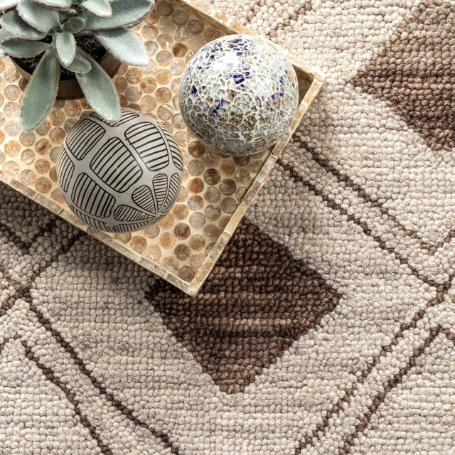 Nuloom Myla Trellis Nmy2595A Beige Rug.