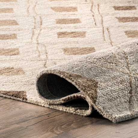 Nuloom Myla Trellis Nmy2595A Beige Rug.