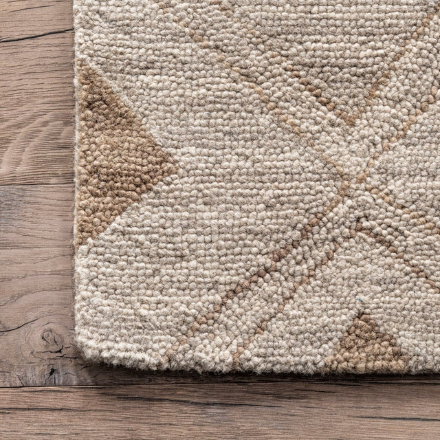 Nuloom Myla Trellis Nmy2595A Beige Rug.