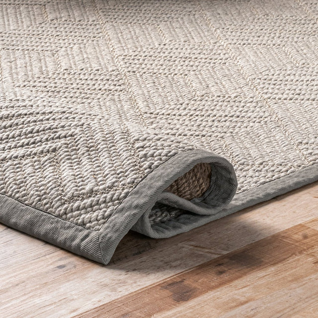 Nuloom Natural Suzanne Nna2771B Gray Rug.