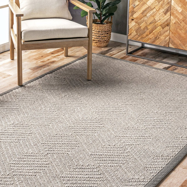 Nuloom Natural Suzanne Nna2771B Gray Rug.