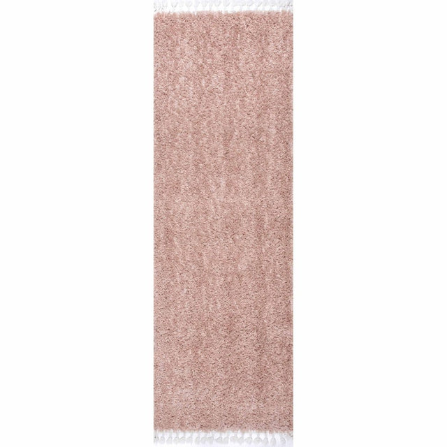 Nuloom Neva Cozy Plush Nne2215E Pink Rug.