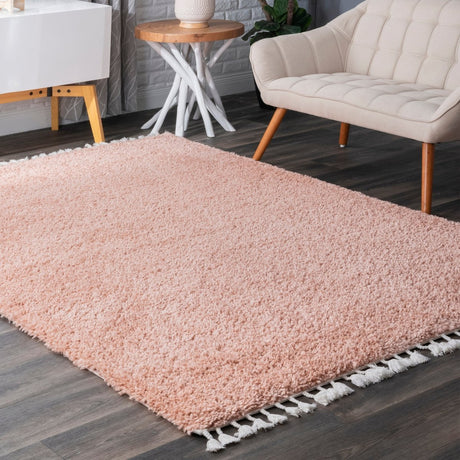 Nuloom Neva Cozy Plush Nne2215E Pink Rug.