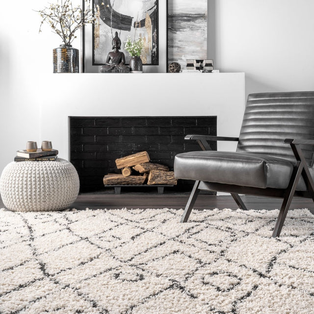 Nuloom Nieves Moroccan Nni1835C Off White Rug.