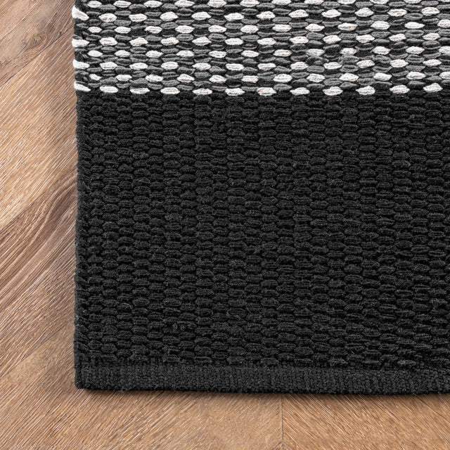 Nuloom Noura Simple Nno1974A Black Rug.