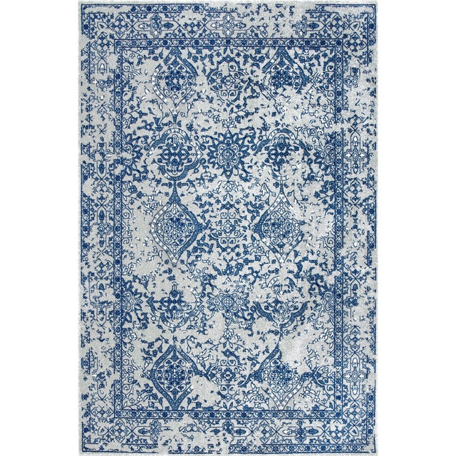 Nuloom Odell Vintage Nod3127C Light Blue Rug.