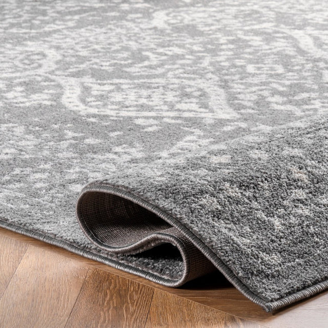 Nuloom Odell Vintage Nod3127E Silver Rug.