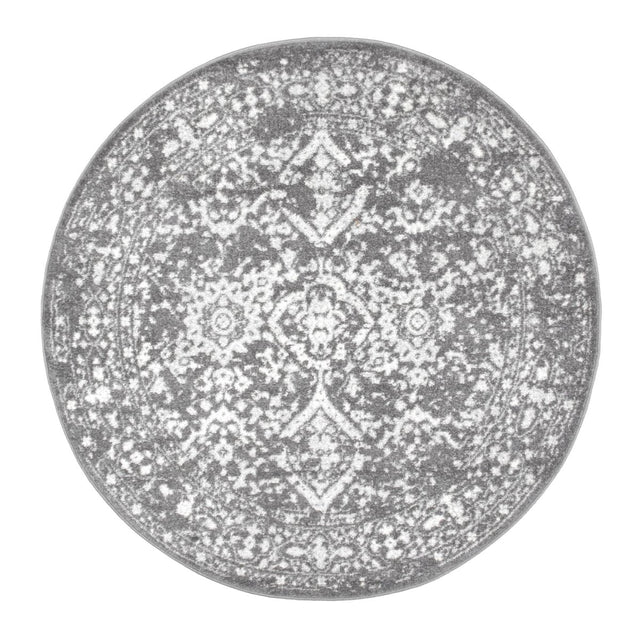 Nuloom Odell Vintage Nod3127E Silver Rug.