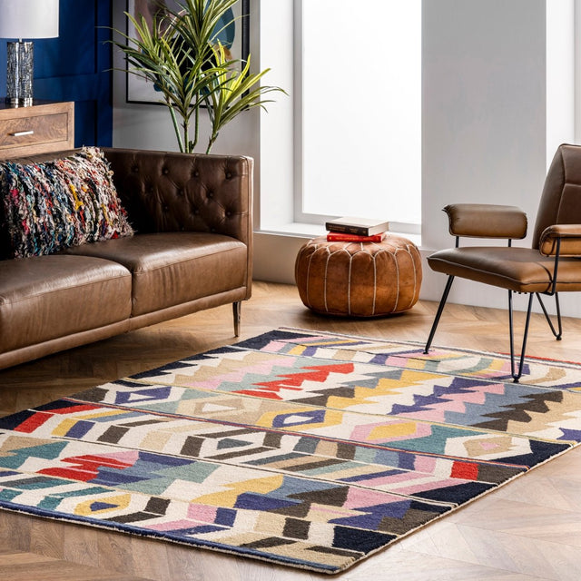 Nuloom Ofelia Nof2581B Multi Rug.