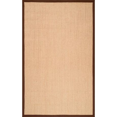 Nuloom Orsay Sisal Zhss01E Brown Rug.