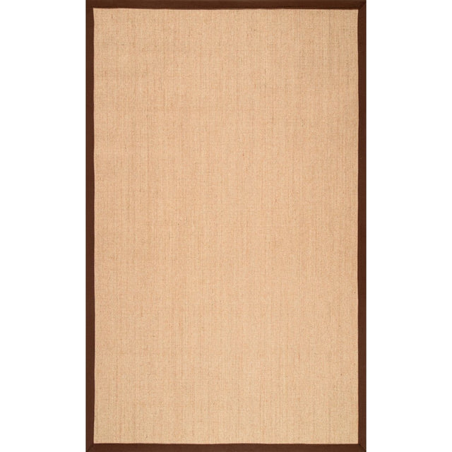 Nuloom Orsay Sisal Zhss01E Brown Rug.