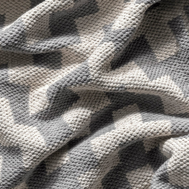 Nuloom Priya Chevron Npr2787A Gray Rug.