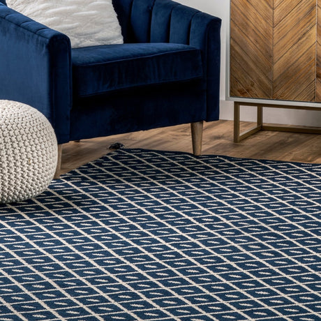 Nuloom Quinn Corner Nqu2788A Blue Rug.