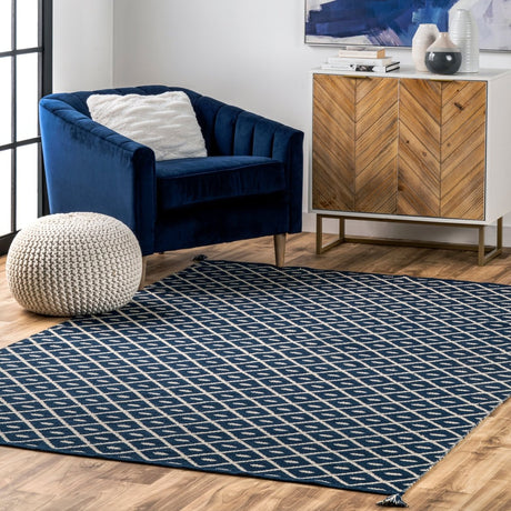 Nuloom Quinn Corner Nqu2788A Blue Rug.