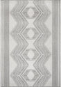 Nuloom Ranya Tribal Nra1766D Light Gray Rug.