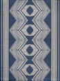 Nuloom Ranya Tribal Nra1766E Navy Rug.