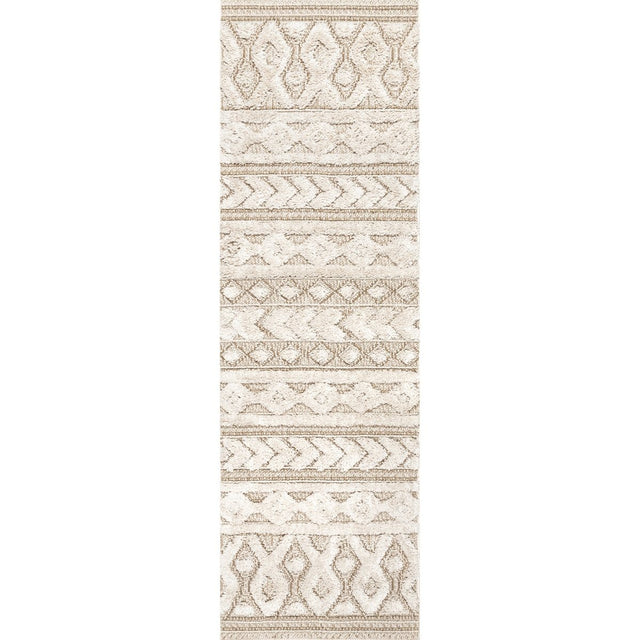 Nuloom Rebecca Textured Nre3003A Beige Rug.