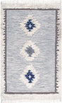 Nuloom Rebekah Regal Tribal Nre3329A Blue Rug.