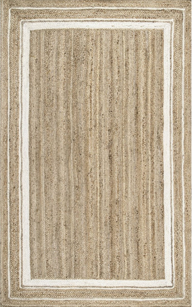 Nuloom Rikki Border Nri3504B Off White Rug.