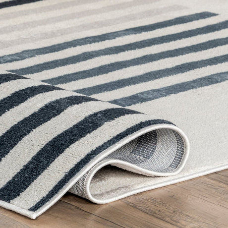 Nuloom Robbi Modern Nro2456A Light Gray Rug.