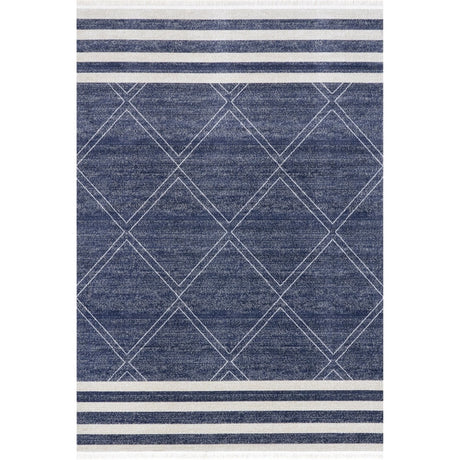 Nuloom Roberge Coastal Nro1487A Blue Rug.