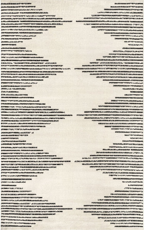 Nuloom Romina Stripes Nro1716A Gray Rug.