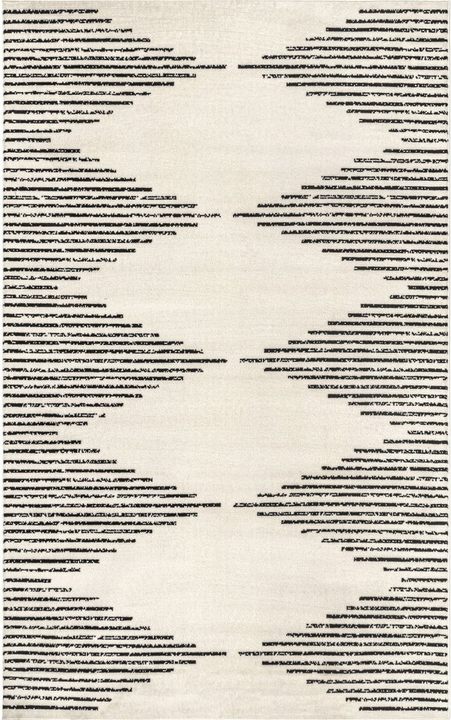 Nuloom Romina Stripes Nro1716A Gray Rug.