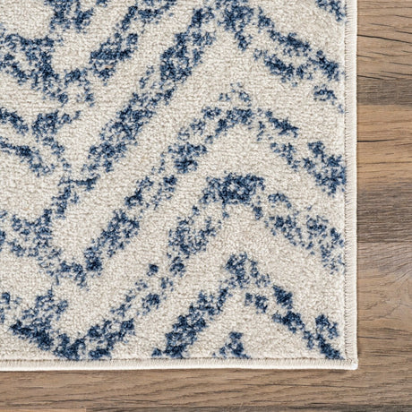 Nuloom Rosanne Transitional Rzbd94A Blue Rug.