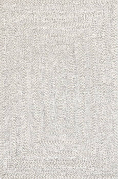 Nuloom Rowan Texture Nro2034D Ivory Rug.