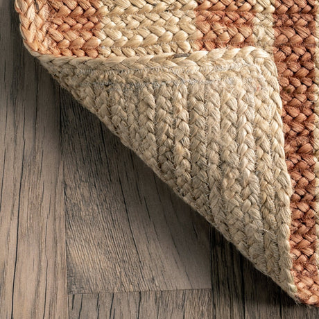 Nuloom Rubi Stripes Nru3432A Brown Rug.