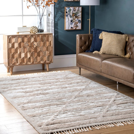 Nuloom Rylan Nry1955A Beige Rug.