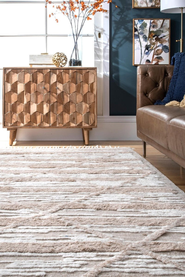 Nuloom Rylan Nry1955A Beige Rug.