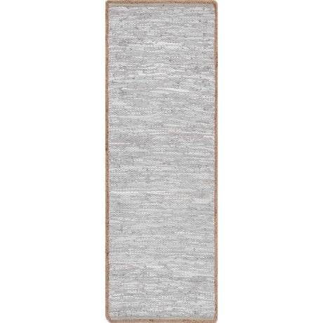 Nuloom Sabby Leather Nsa3290D Light Gray Rug.