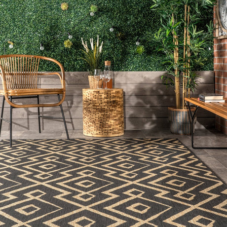 Nuloom Sammi Trellis Nsa1782B Charcoal Rug.