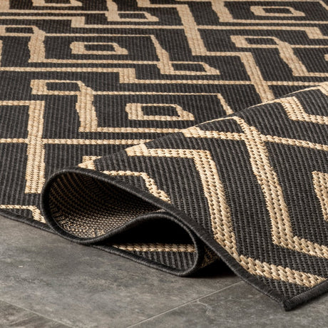 Nuloom Sammi Trellis Nsa1782B Charcoal Rug.