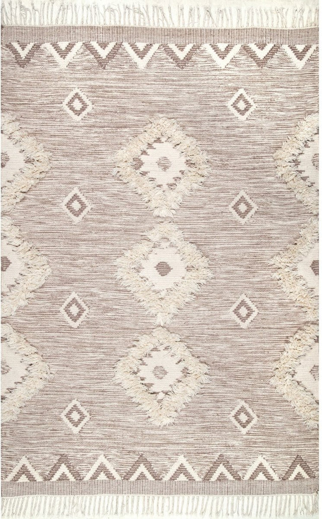 Nuloom Savannah Moroccan Nsa3319A Beige Rug.