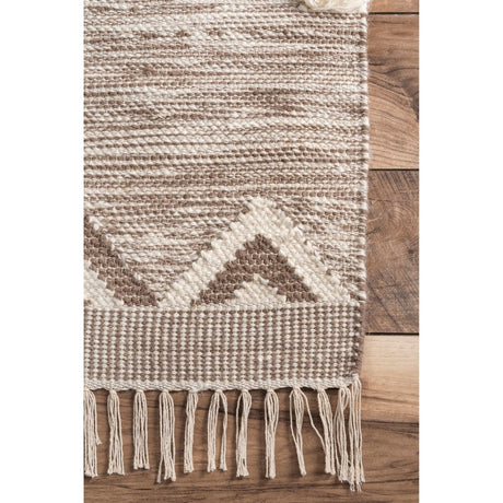 Nuloom Savannah Moroccan Nsa3319A Beige Rug.