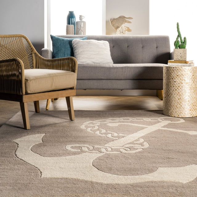 Nuloom Set Sail Nse2750B Beige Rug.