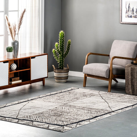 Nuloom Simone Moroccan Blend Nsi2371A Beige Rug.