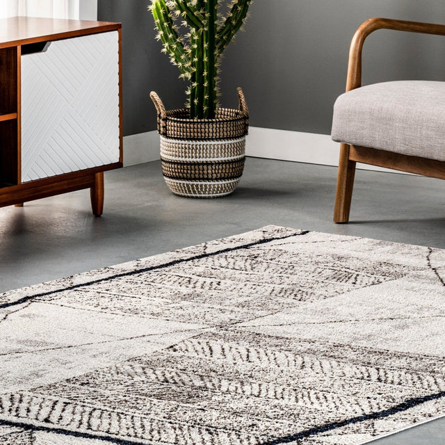 Nuloom Simone Moroccan Blend Nsi2371A Beige Rug.