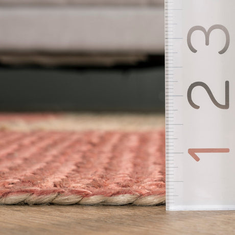 Nuloom Solange Stripes Nso3475A Rust Rug.