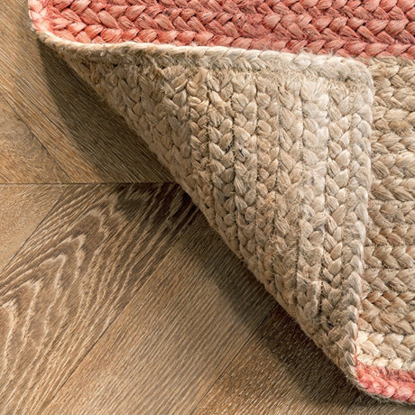 Nuloom Solange Stripes Nso3475A Rust Rug.