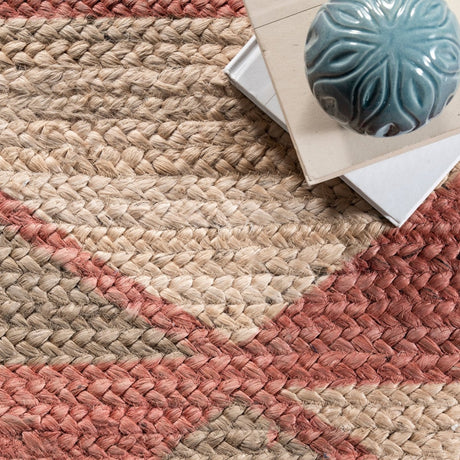 Nuloom Solange Stripes Nso3475A Rust Rug.