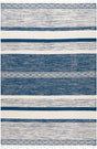 Nuloom Striped Angela Nst3058A Blue Rug.