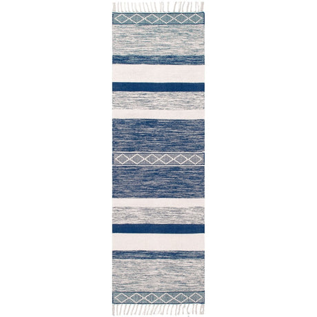 Nuloom Striped Angela Nst3058A Blue Rug.