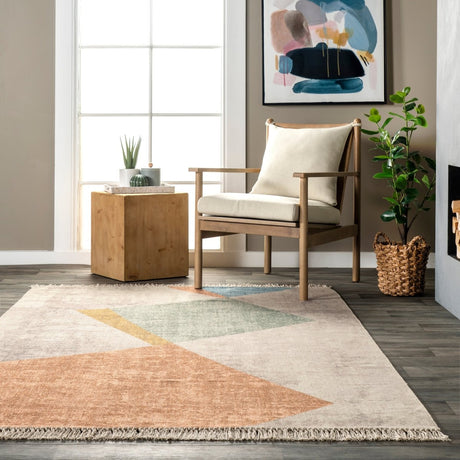 Nuloom Sunny Nsu3424A Beige Rug.