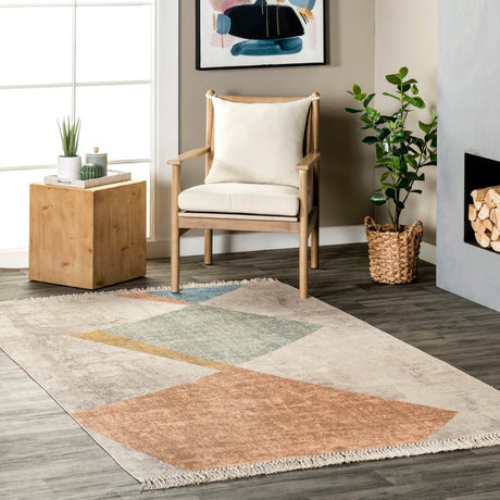 Nuloom Sunny Nsu3424A Beige Rug.