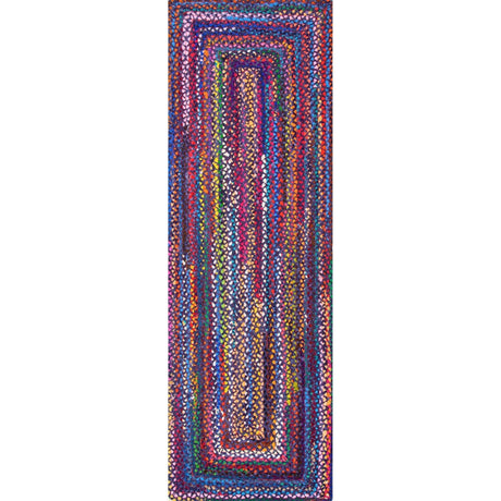 Nuloom Tammara Bohemian Hand Nta2568A Blue Rug.