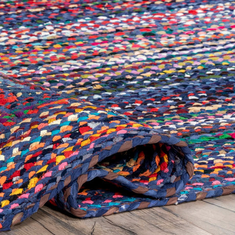 Nuloom Tammara Bohemian Hand Nta2568A Blue Rug.